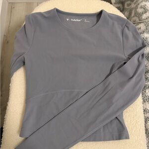 TNA butter Longsleeve | greyish blue